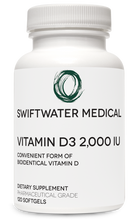 Load image into Gallery viewer, Swiftwater Medical, Vitamin D3 2,000 IU