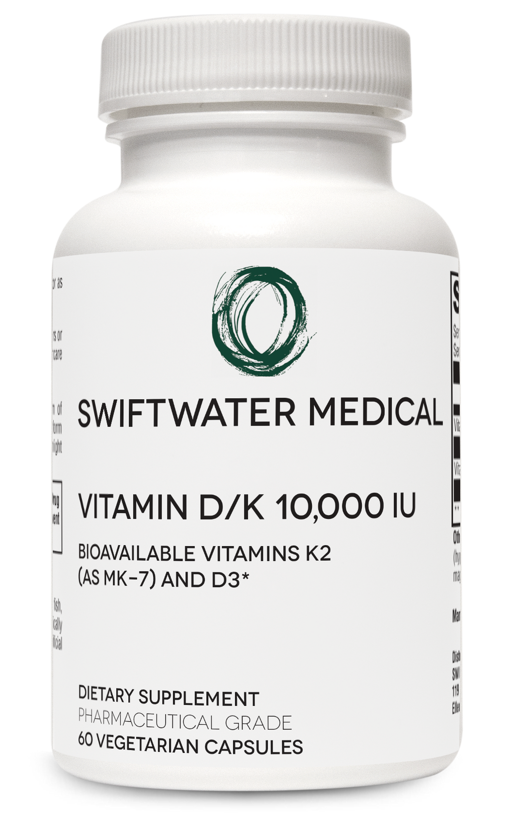 Swiftwater Medical, Vitamin D/K 10,000 IU